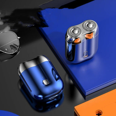 Compact Dual - Head Electric Shaver - Portable and Convenient - InspiredGrabs.com